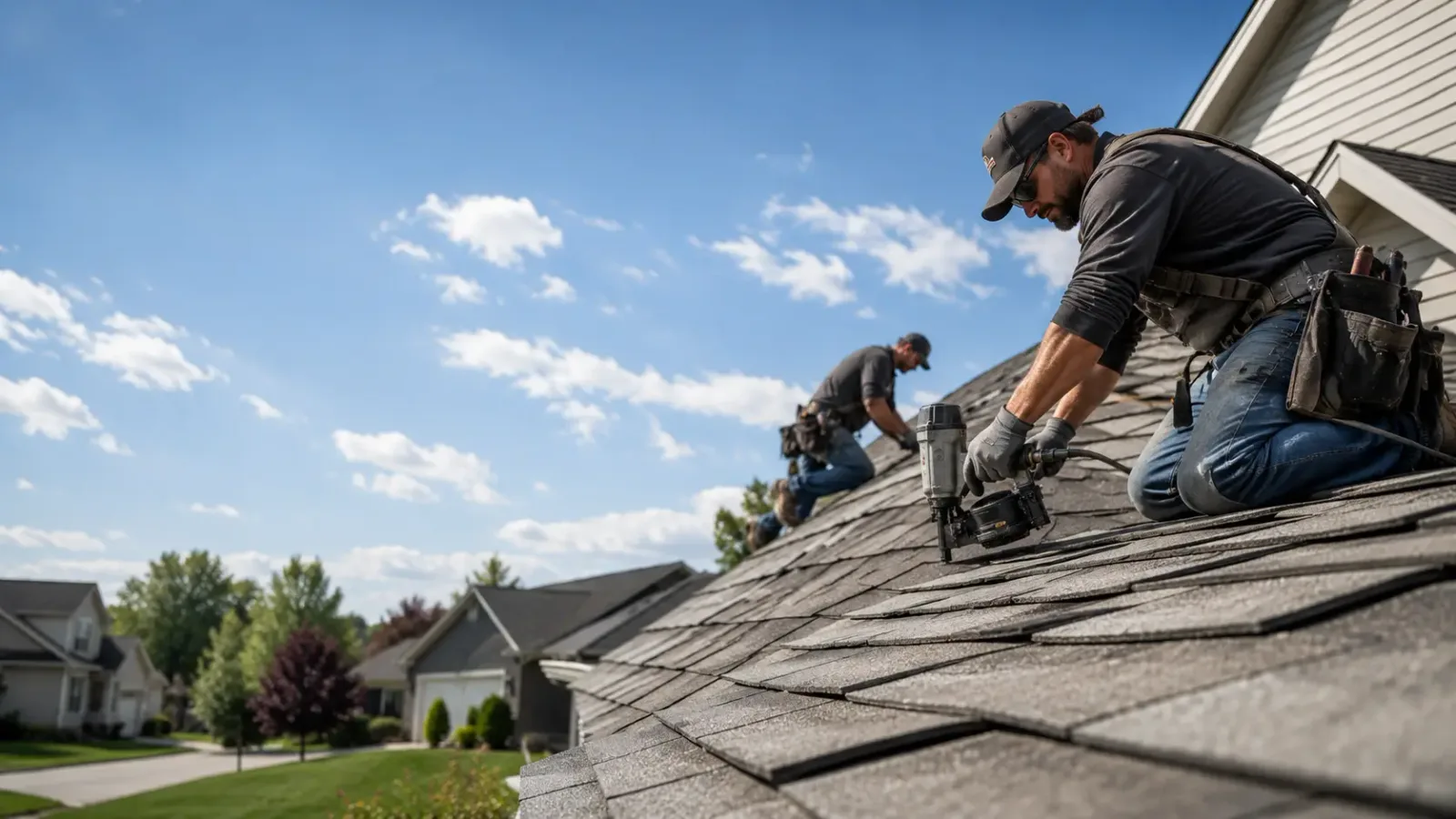 Storm Damage Roof Repair in Ashmore, IL near me